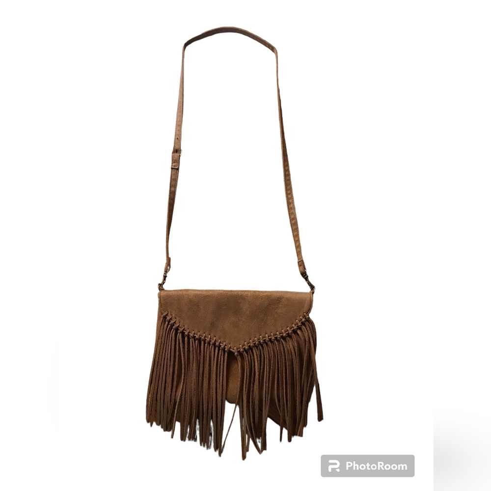 Express Fringe Crossbody